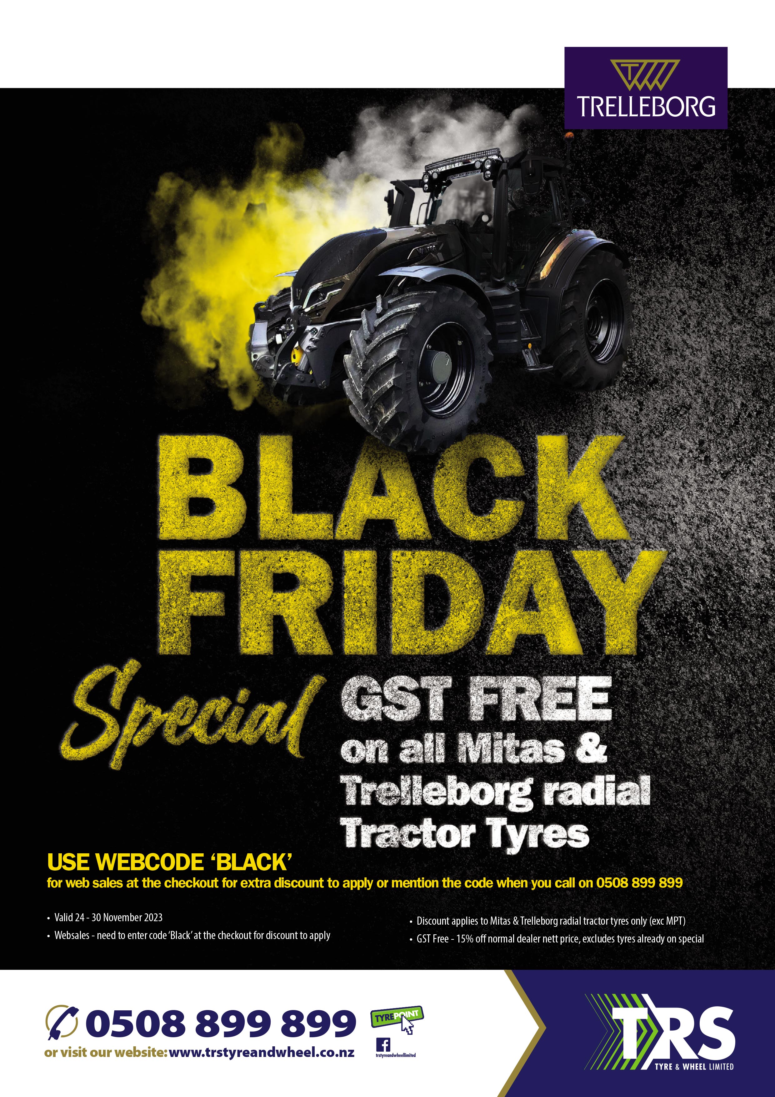 TRS flyer and catalogue design by Inferno Design & Digital