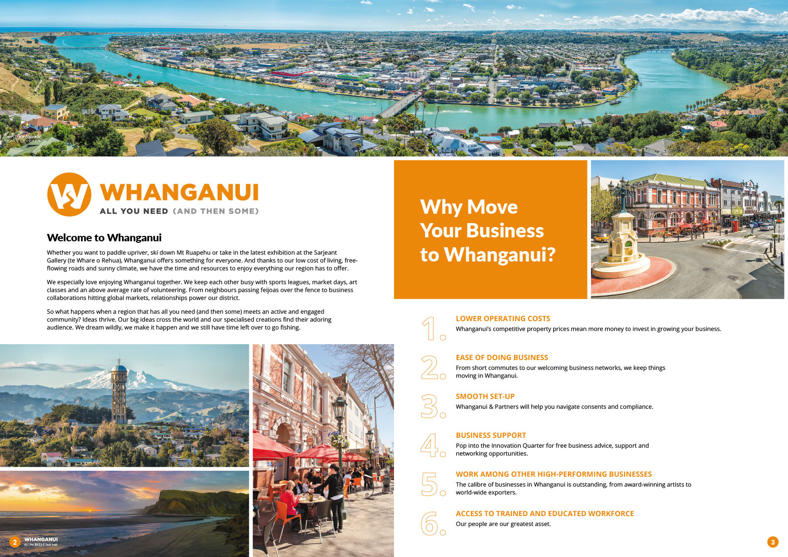 Move to Whanganui Booklet Design