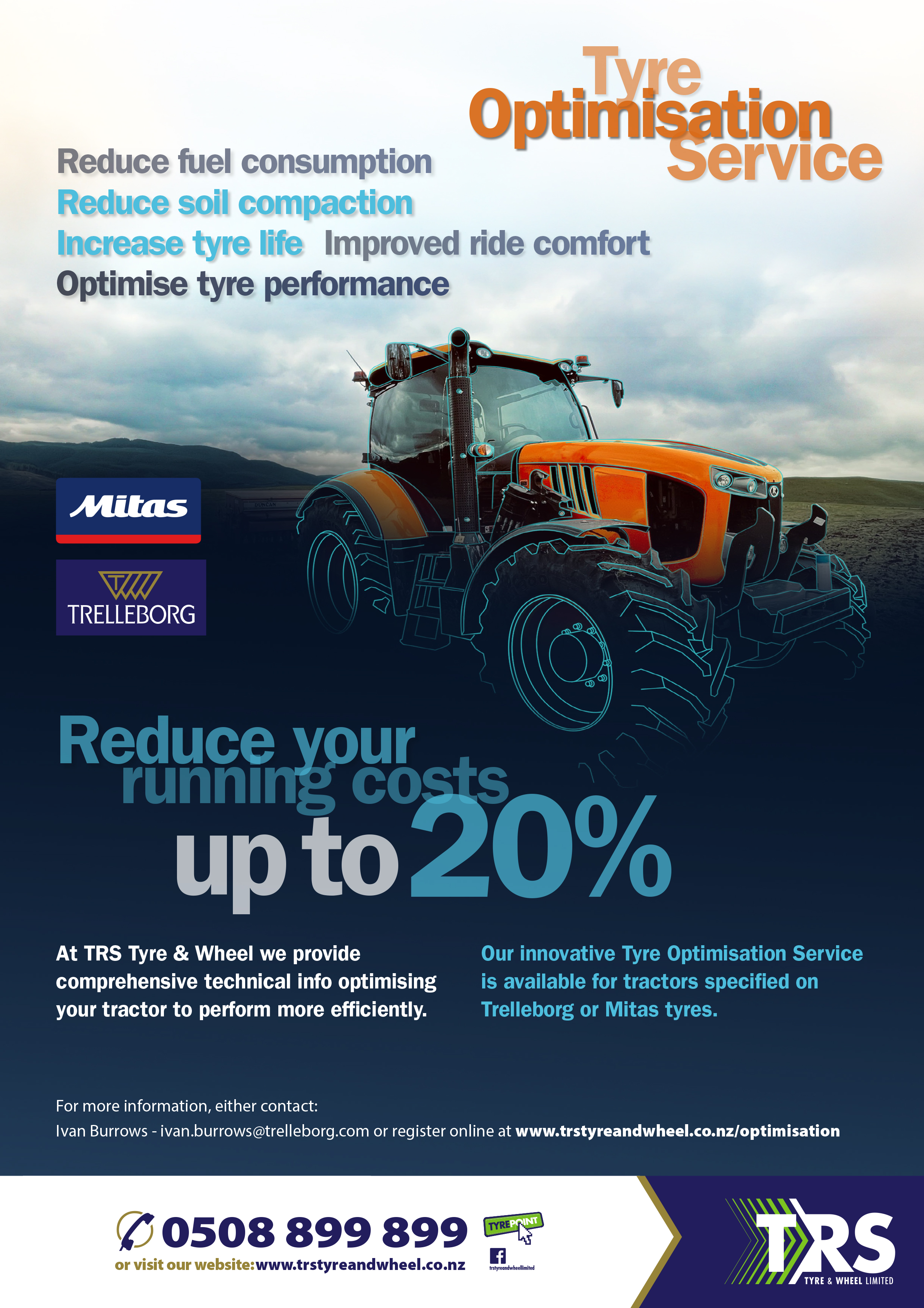 TRS flyer and catalogue design by Inferno Design & Digital