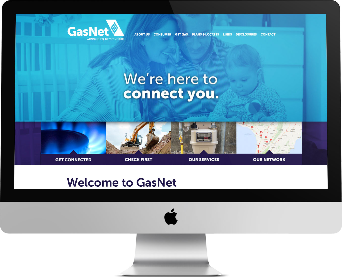 GasNet Website Design & Development